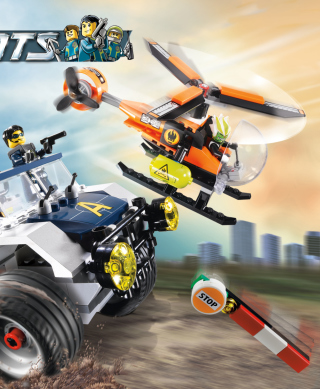 Lego Agents - Obrázkek zdarma pro iPhone 5C