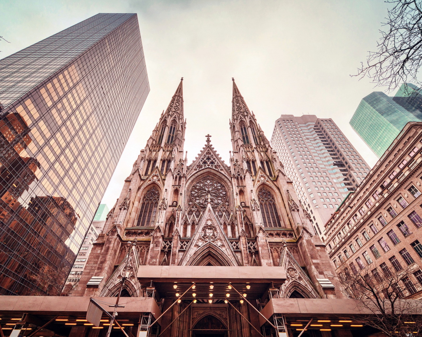 Обои St Patricks Cathedral In New York 1600x1280