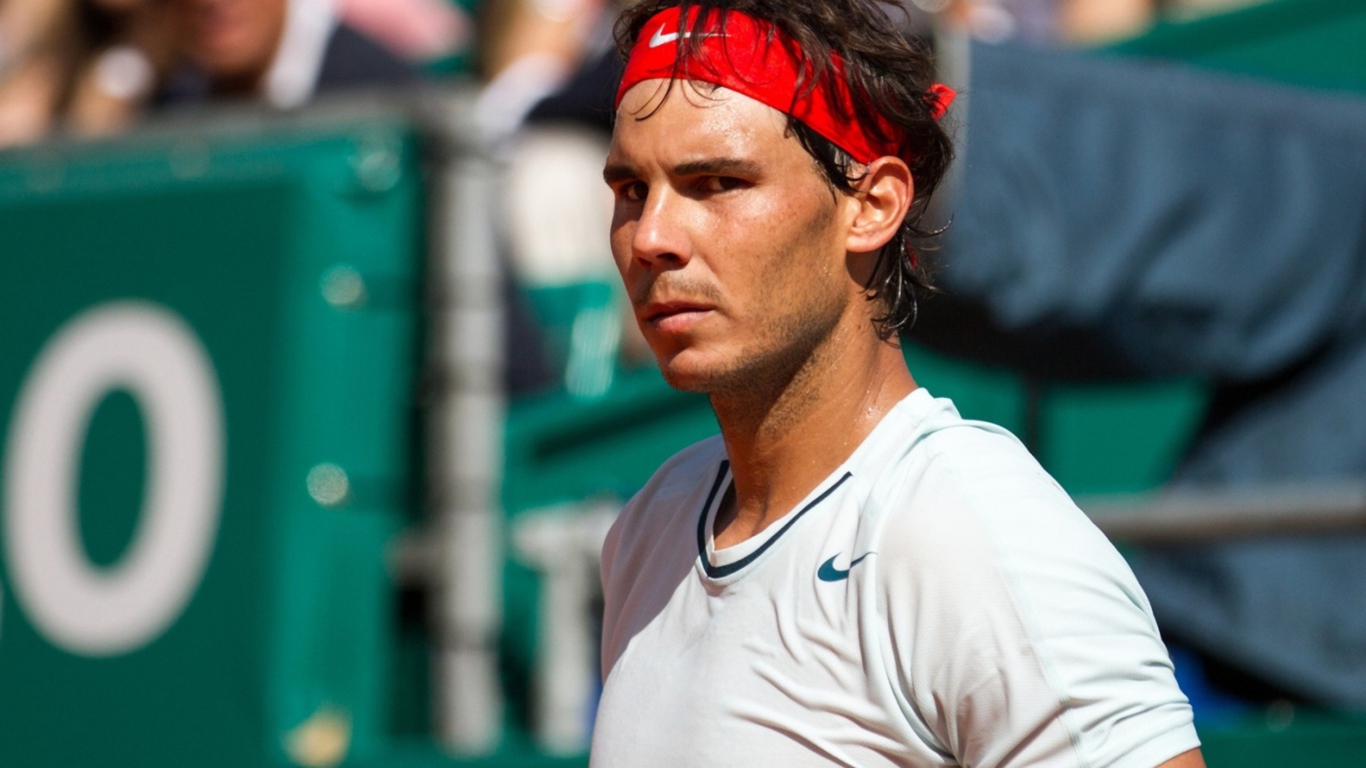 Fondo de pantalla Rafael Nadal - Roland Garros 1366x768