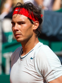 Fondo de pantalla Rafael Nadal - Roland Garros 240x320