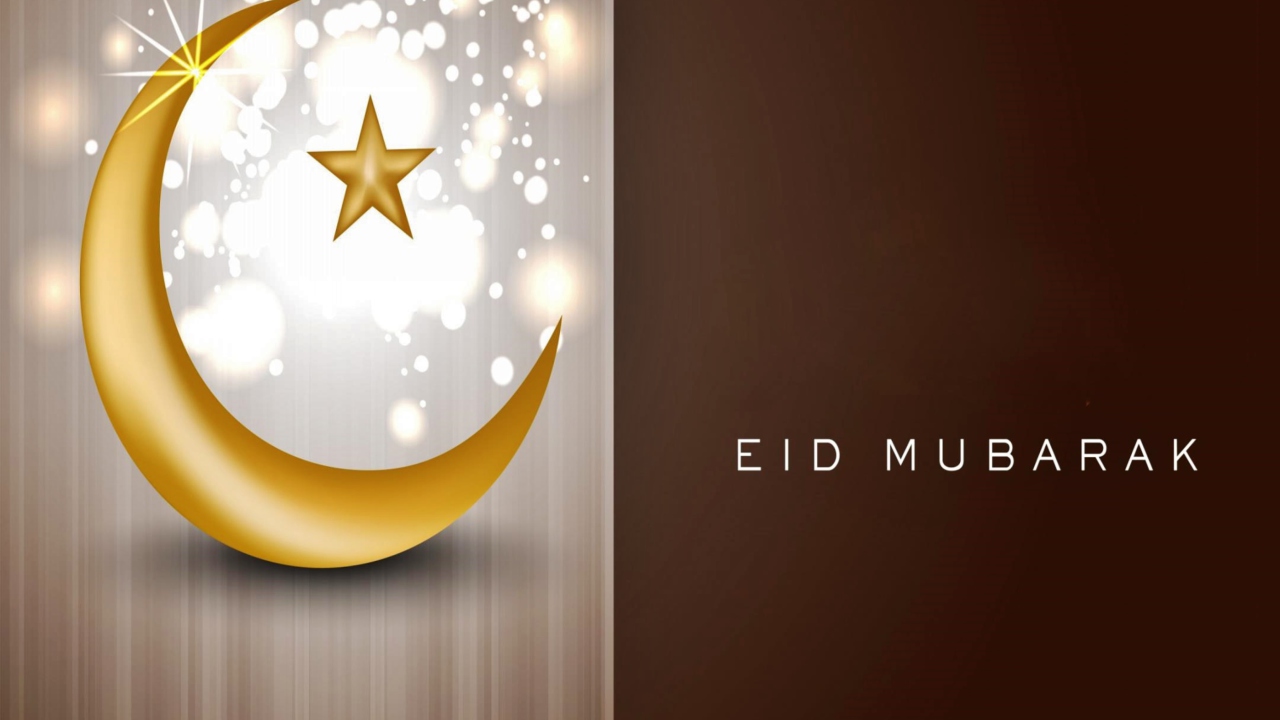 Das Eid Mubarak - Islam Wallpaper 1280x720