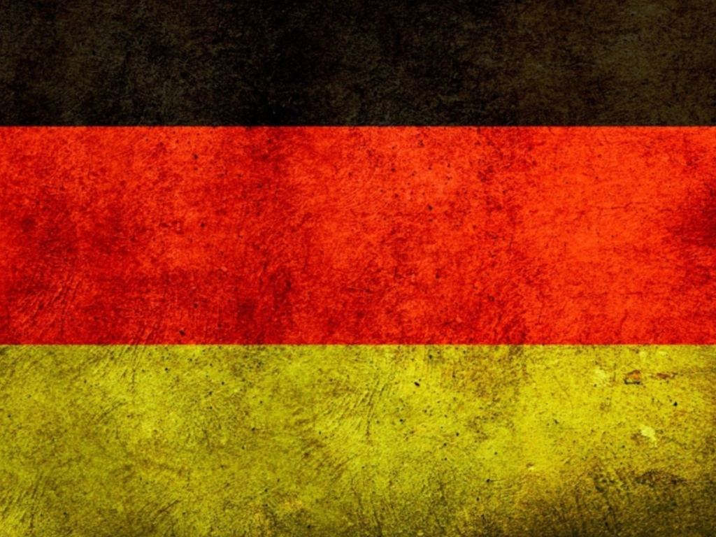 Flagge Deutschlands wallpaper 1024x768