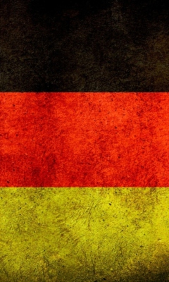 Fondo de pantalla Flagge Deutschlands 240x400