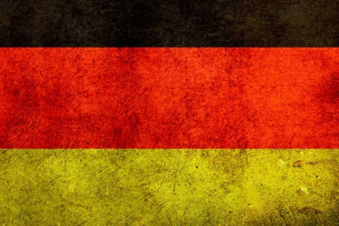 Das Flagge Deutschlands Wallpaper 480x320