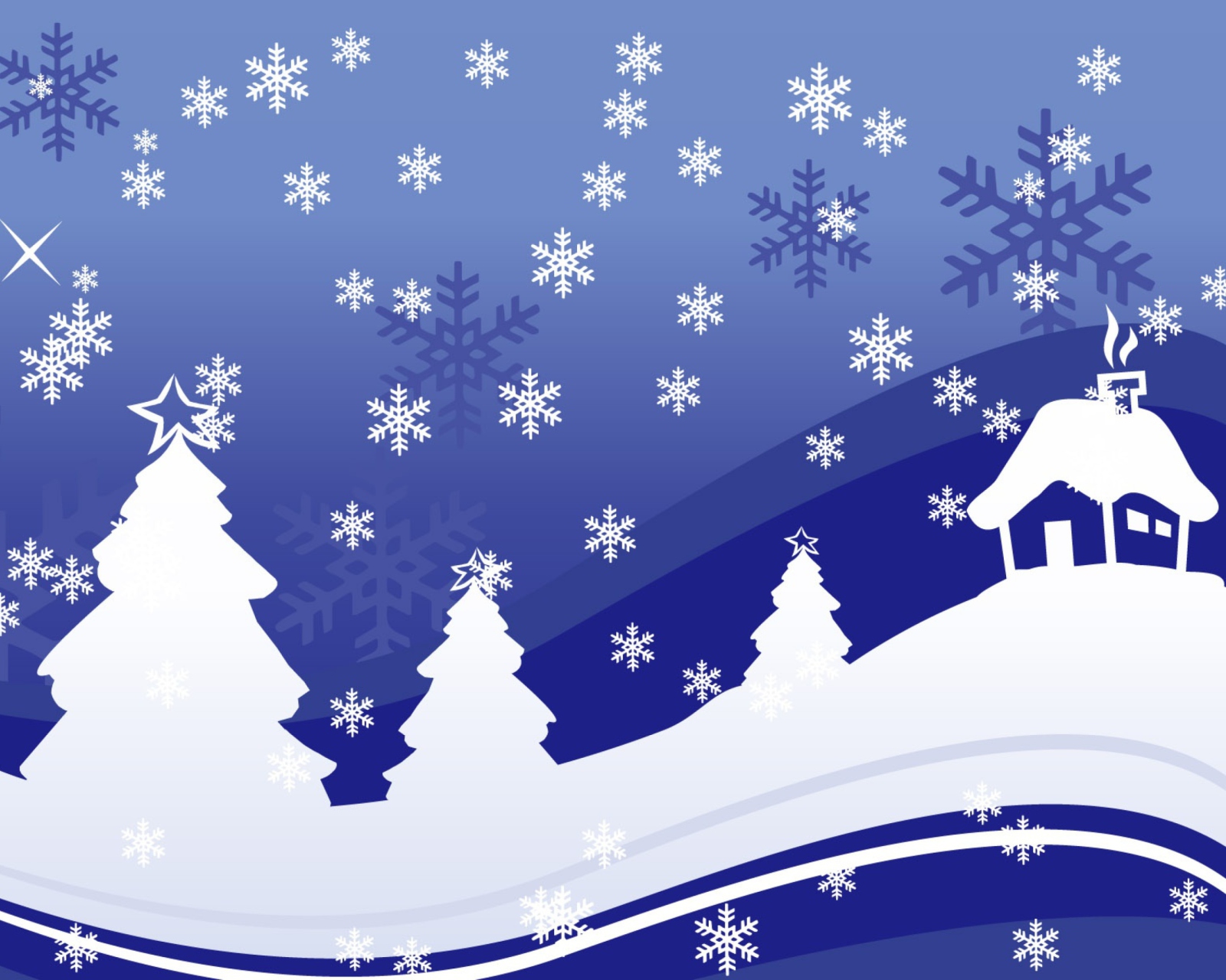 Обои Vector Christmas Design 1600x1280