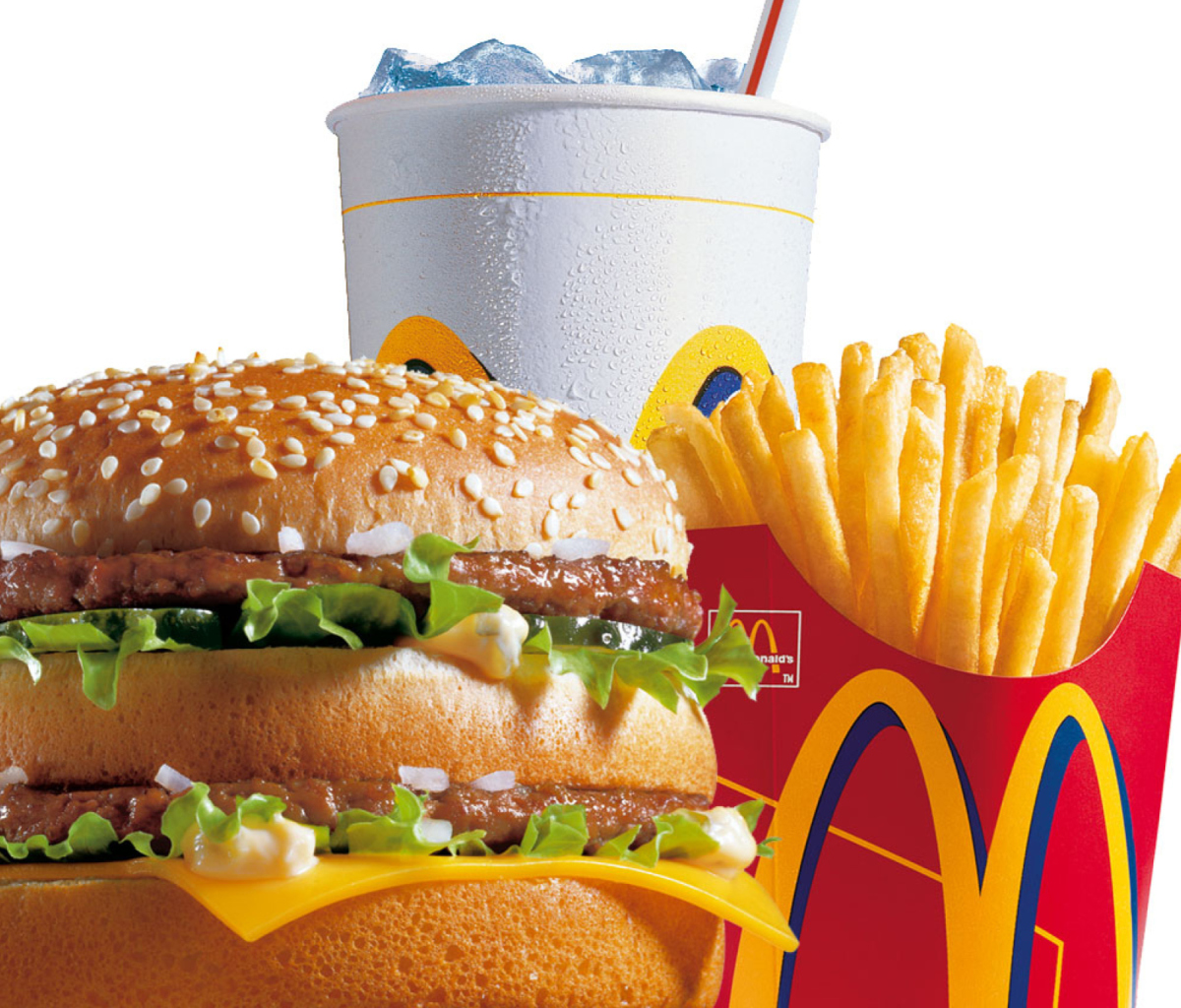 Обои McDonalds: Big Mac 1200x1024