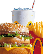 Sfondi McDonalds: Big Mac 176x220