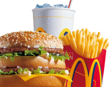 Обои McDonalds: Big Mac 220x176