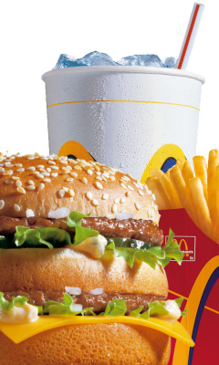 Sfondi McDonalds: Big Mac 240x400