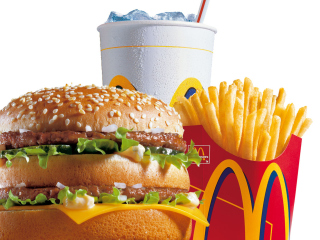 Das McDonalds: Big Mac Wallpaper 320x240