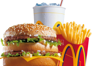 McDonalds: Big Mac - Obrázkek zdarma pro LG Optimus M