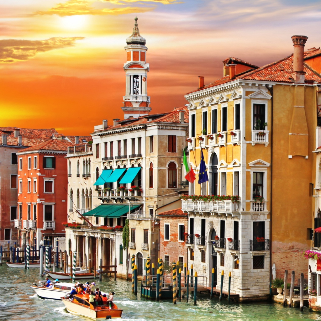 Fondo de pantalla Grand Canal Venice 1024x1024