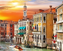 Обои Grand Canal Venice 220x176