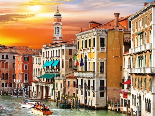 Das Grand Canal Venice Wallpaper 320x240