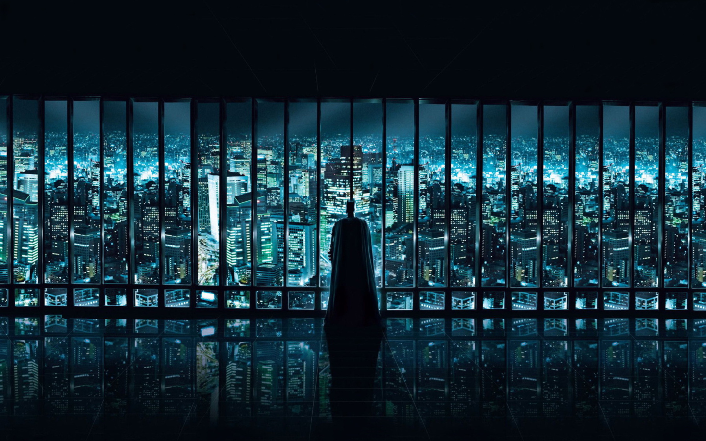 Batman Observing wallpaper 1440x900