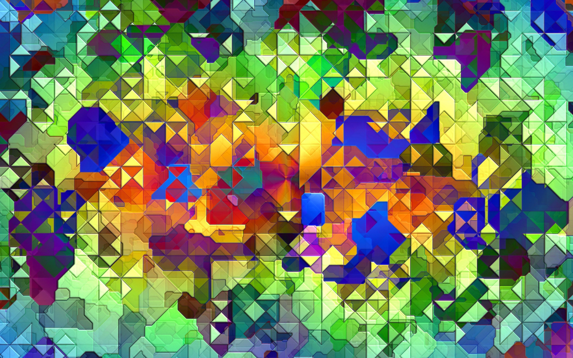 Colorful Abstract Pattern screenshot #1 1920x1200