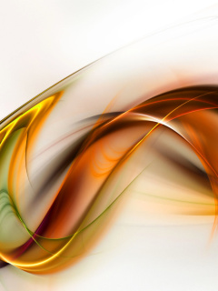 Fondo de pantalla Bending Lines 240x320