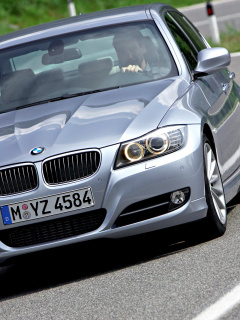 BMW 3 Series E90 325i wallpaper 240x320