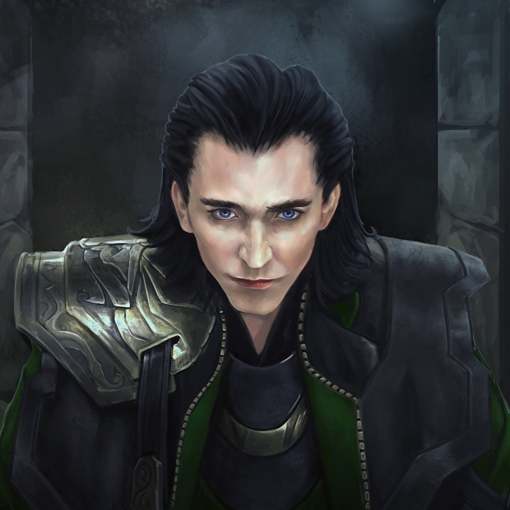 Loki - The Avengers wallpaper 1024x1024
