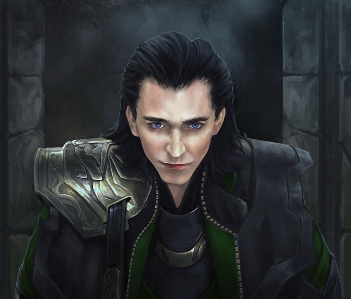 Das Loki - The Avengers Wallpaper 1200x1024