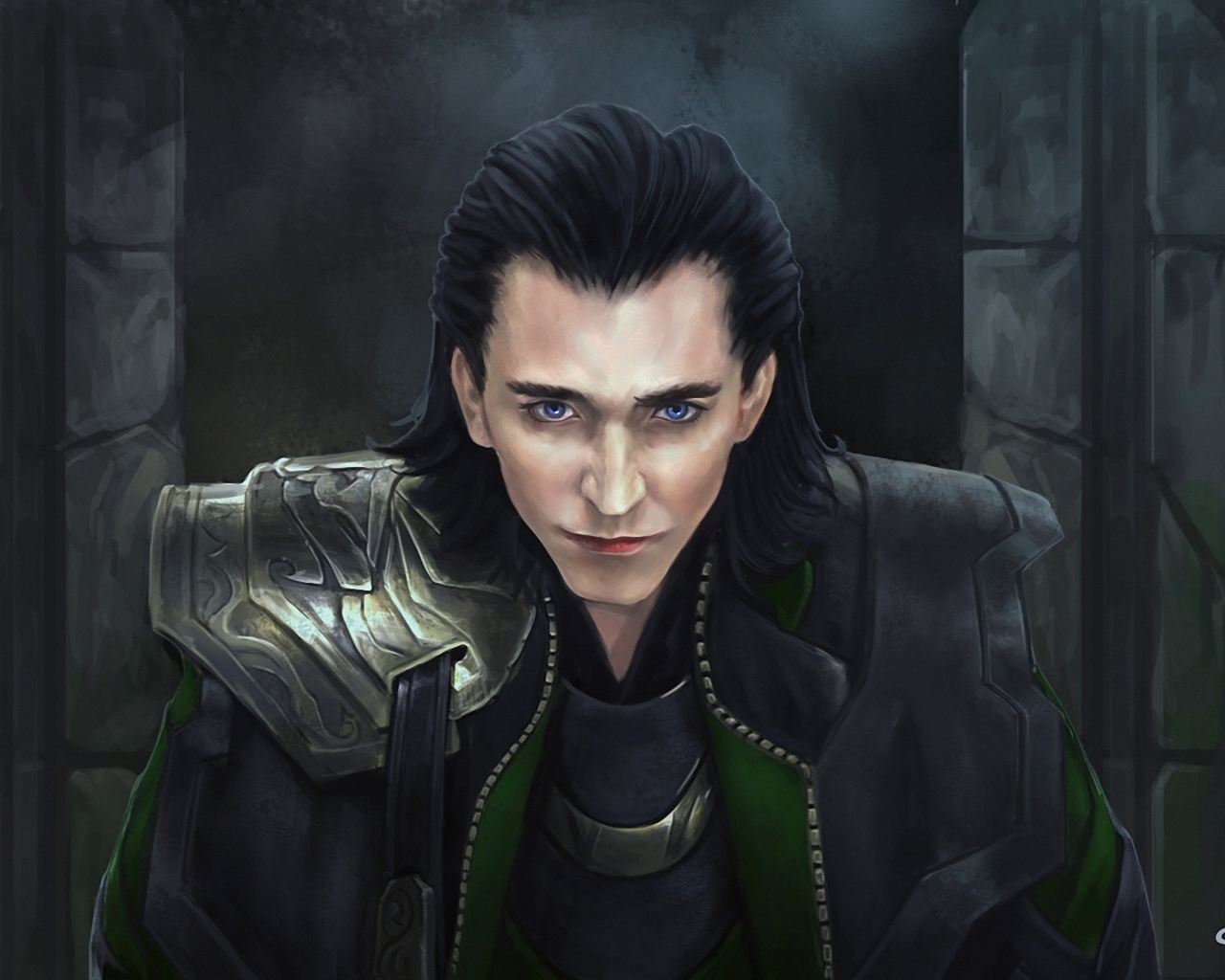 Loki - The Avengers wallpaper 1280x1024