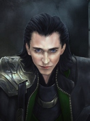 Das Loki - The Avengers Wallpaper 132x176
