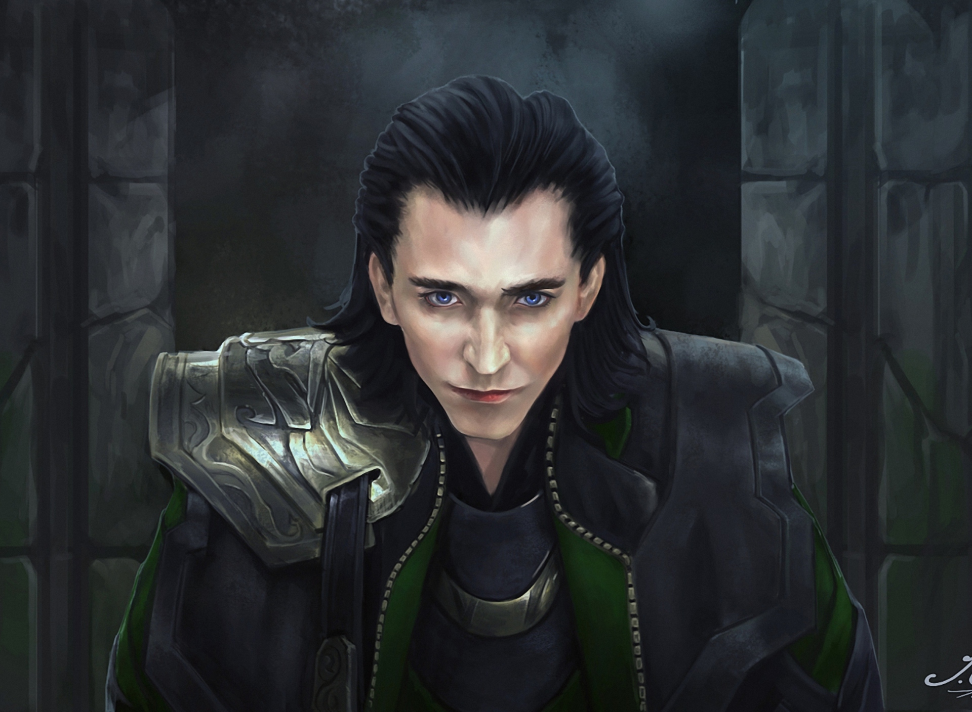 Loki - The Avengers wallpaper 1920x1408
