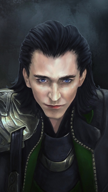Das Loki - The Avengers Wallpaper 360x640