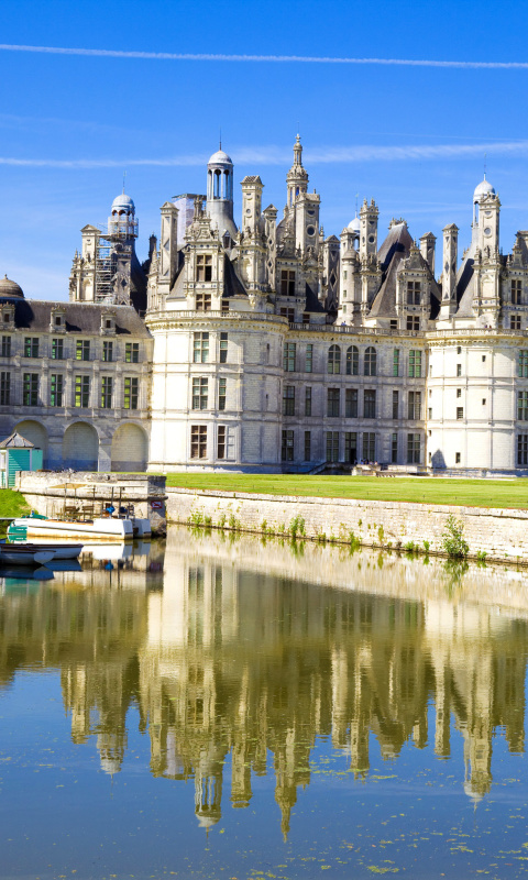 Chateau de Chambord wallpaper 480x800