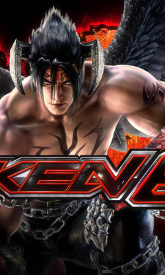 Das Jin Kazama - The Tekken 6 Wallpaper 240x400