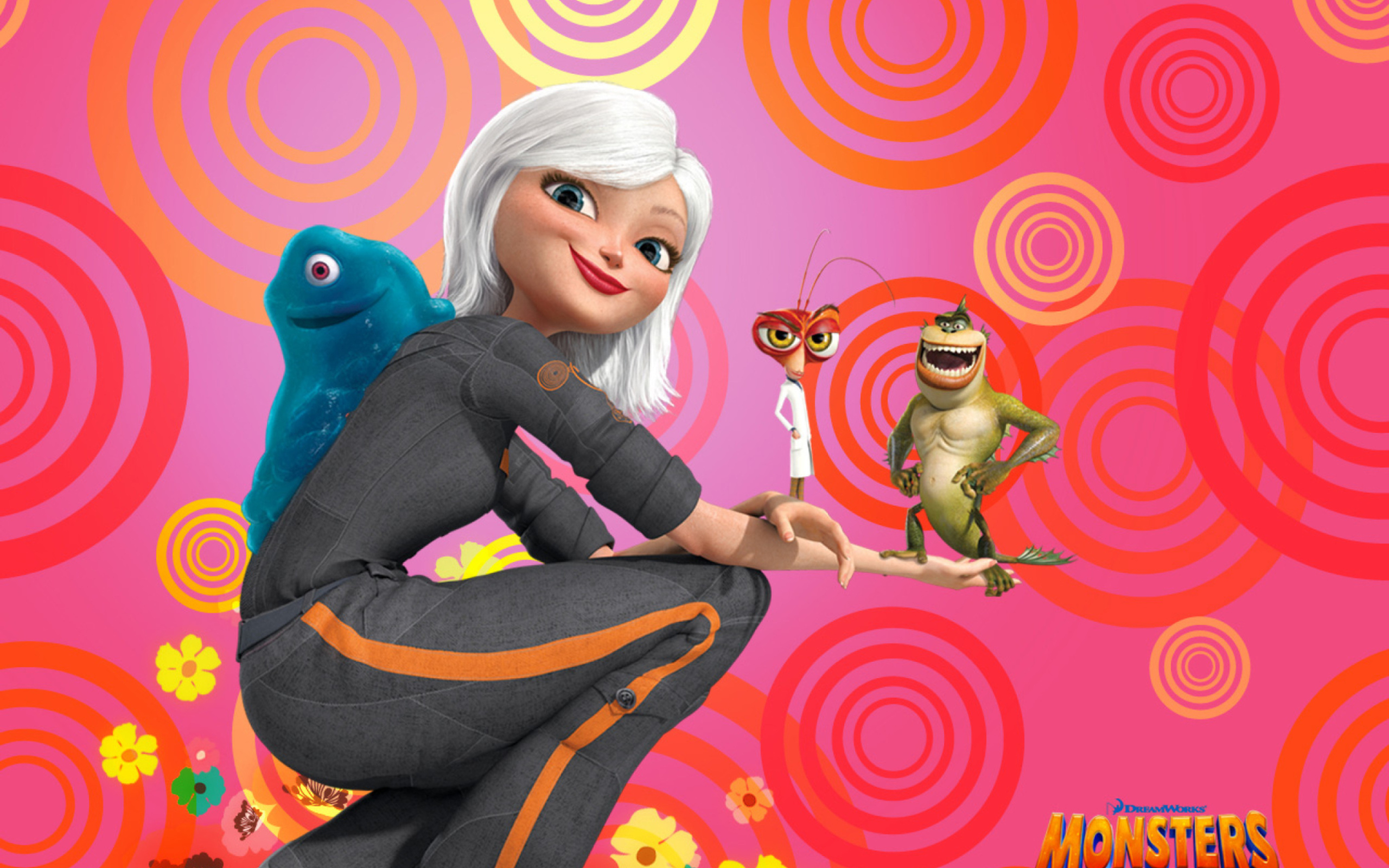 Monsters vs Aliens wallpaper 2560x1600