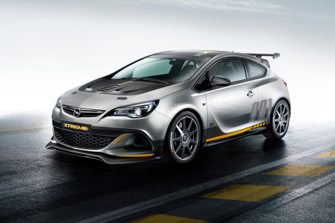 Opel Astra OPC Extreme wallpaper 480x320