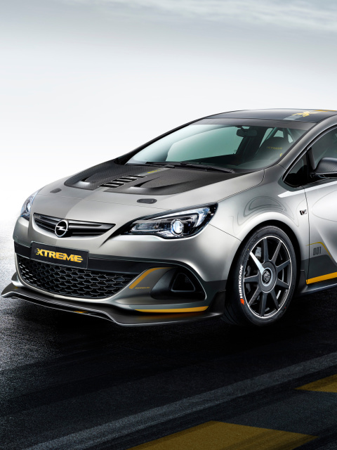 Opel Astra OPC Extreme wallpaper 480x640