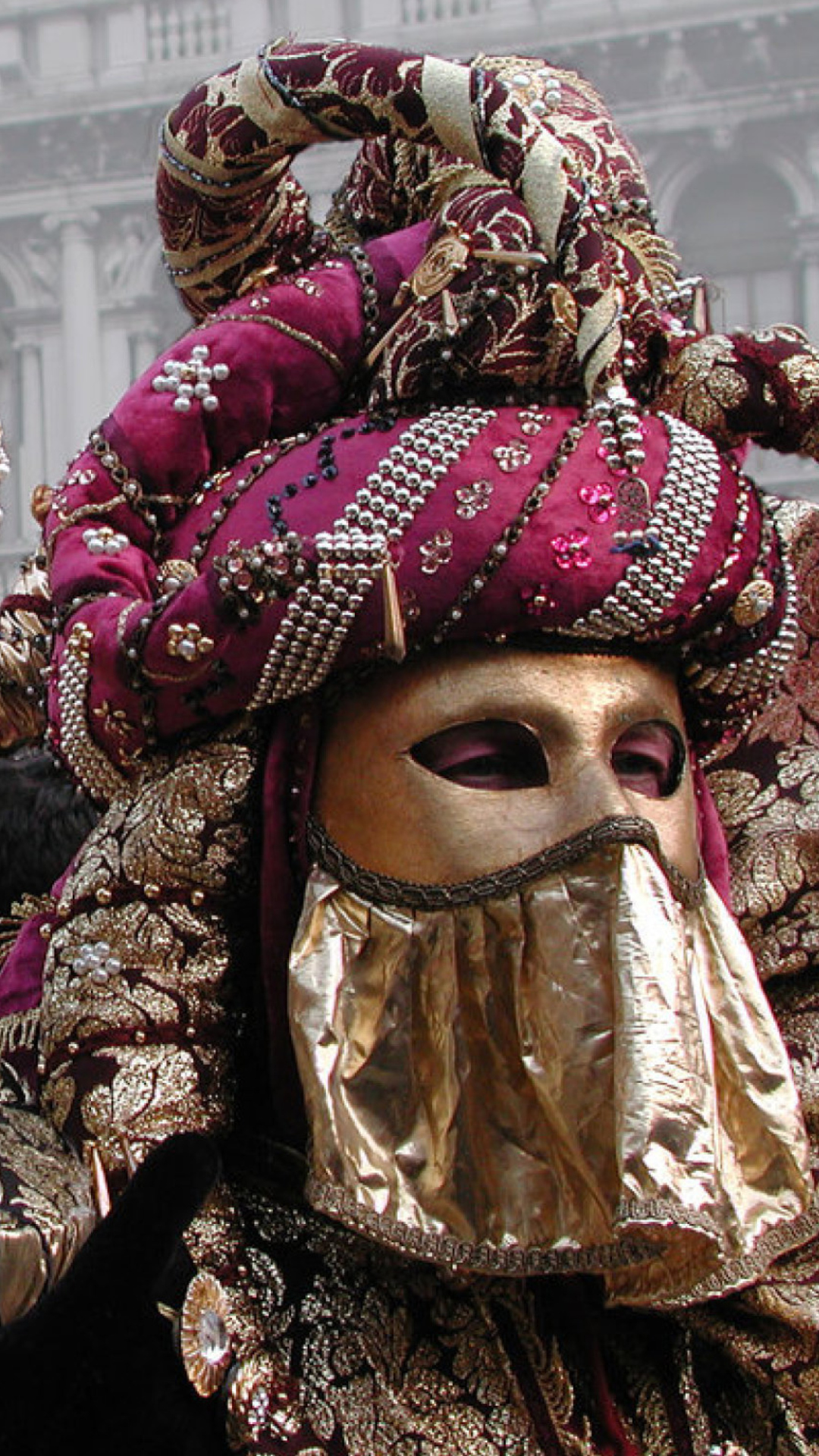 Sfondi Venice Carnival Mask 1080x1920