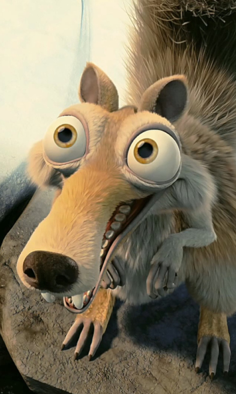 Screenshot №1 pro téma Scrat In Love Ice Age 480x800