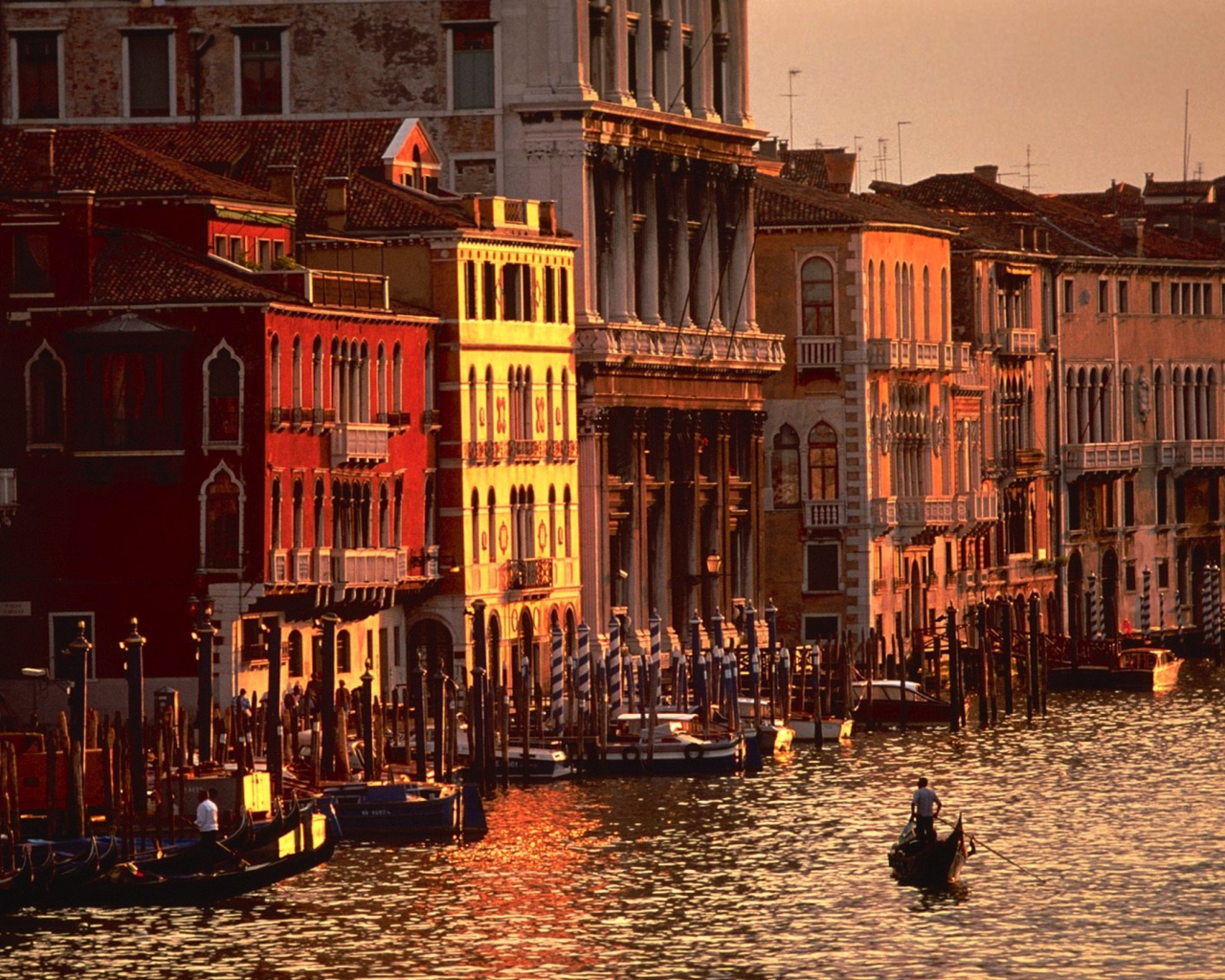 Atardecer Venecia screenshot #1 1280x1024