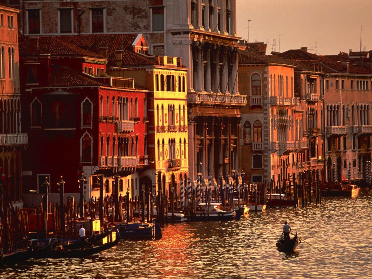 Sfondi Atardecer Venecia 1280x960