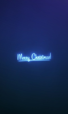 Das We Wish You a Merry Christmas Wallpaper 240x400