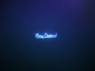 Обои We Wish You a Merry Christmas 320x240