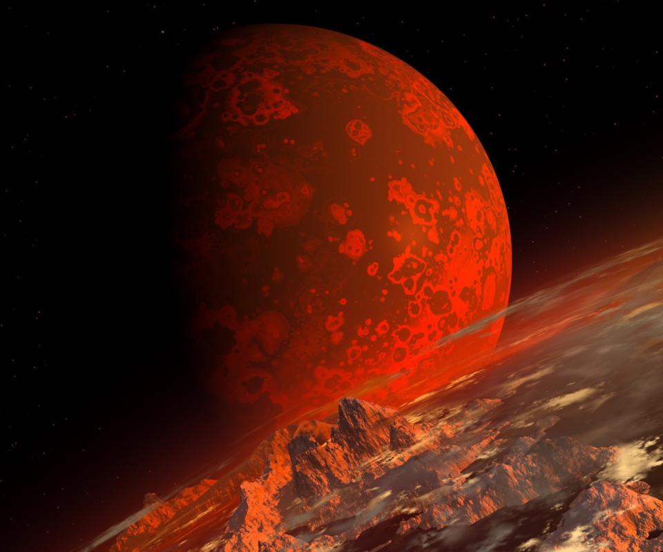 Обои Red Planet 960x800