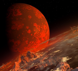 Red Planet Picture for Nokia 6100