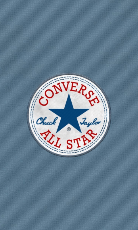 Das Converse Logo Wallpaper 480x800