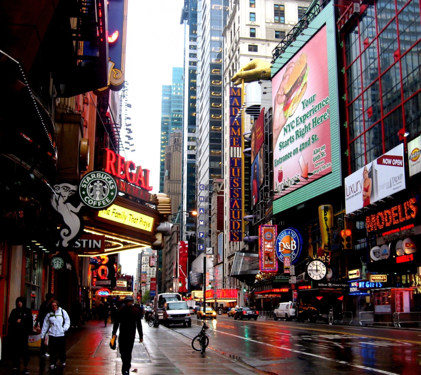 Street in Manhattan Borough, New york screenshot #1 1440x1280