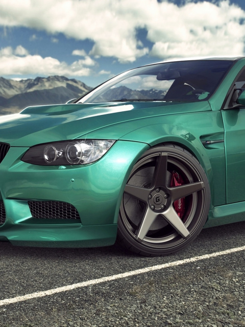 BMW F80 M3 wallpaper 480x640