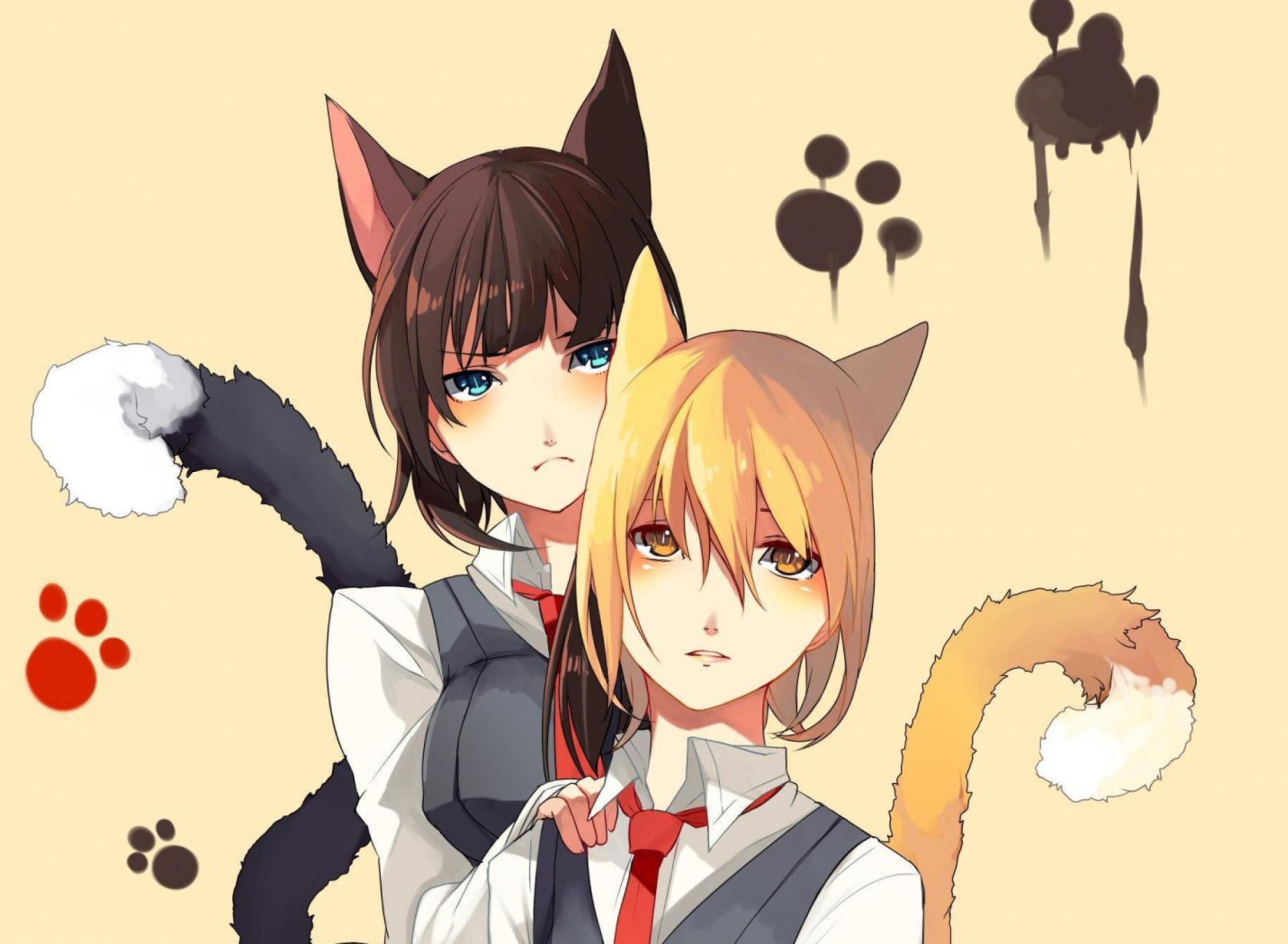 Screenshot №1 pro téma Cat Girls 1920x1408