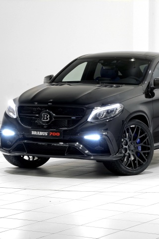 Обои Mercedes Benz GLE Brabus 700 320x480