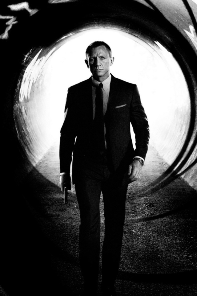 Fondo de pantalla James Bond 640x960