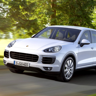 Kostenloses Porsche Cayenne 2015 Wallpaper für iPad