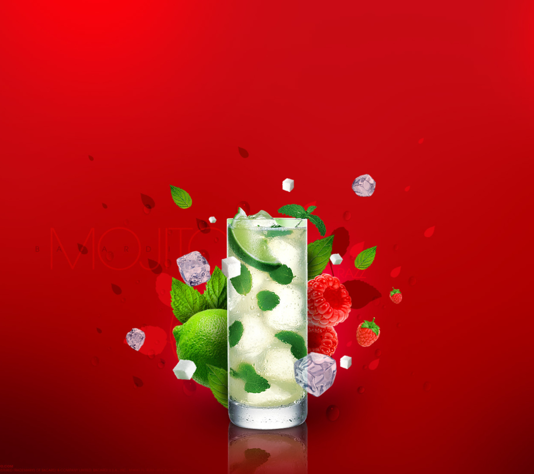 Обои Bacardi Mojito 1080x960