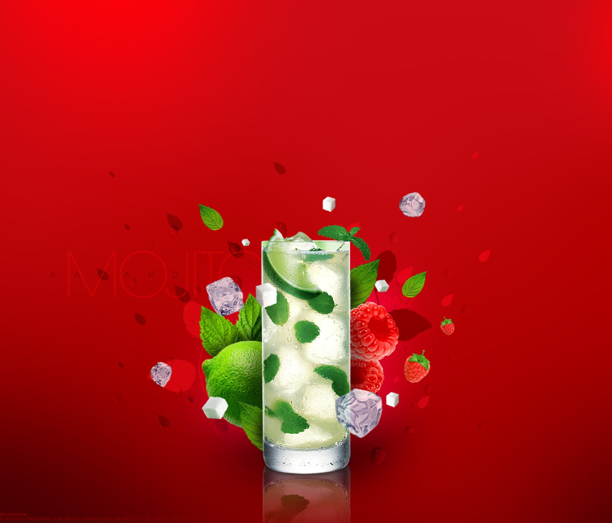 Bacardi Mojito wallpaper 1200x1024